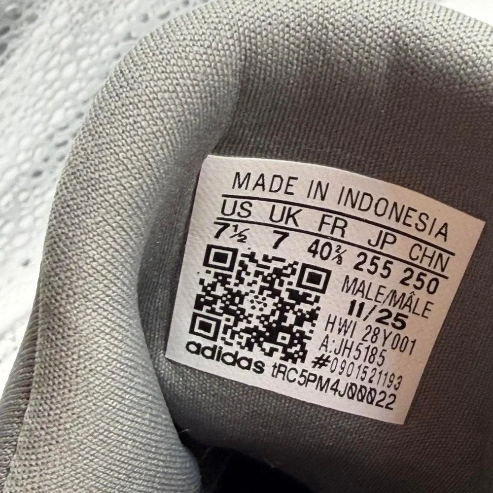 Adidas Runfalcon 5 Wide Running Shoes Gray Men's Size 7.5 – Brand New With Tags